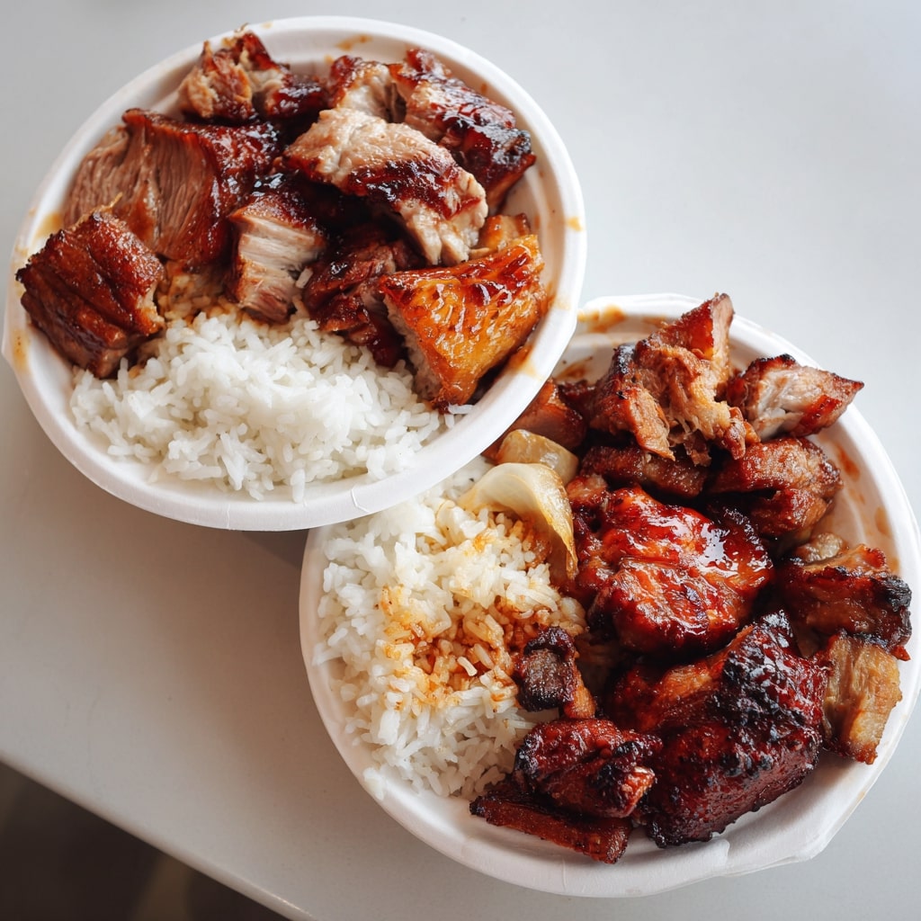 2 Marmitex Pequena Com Churrasco